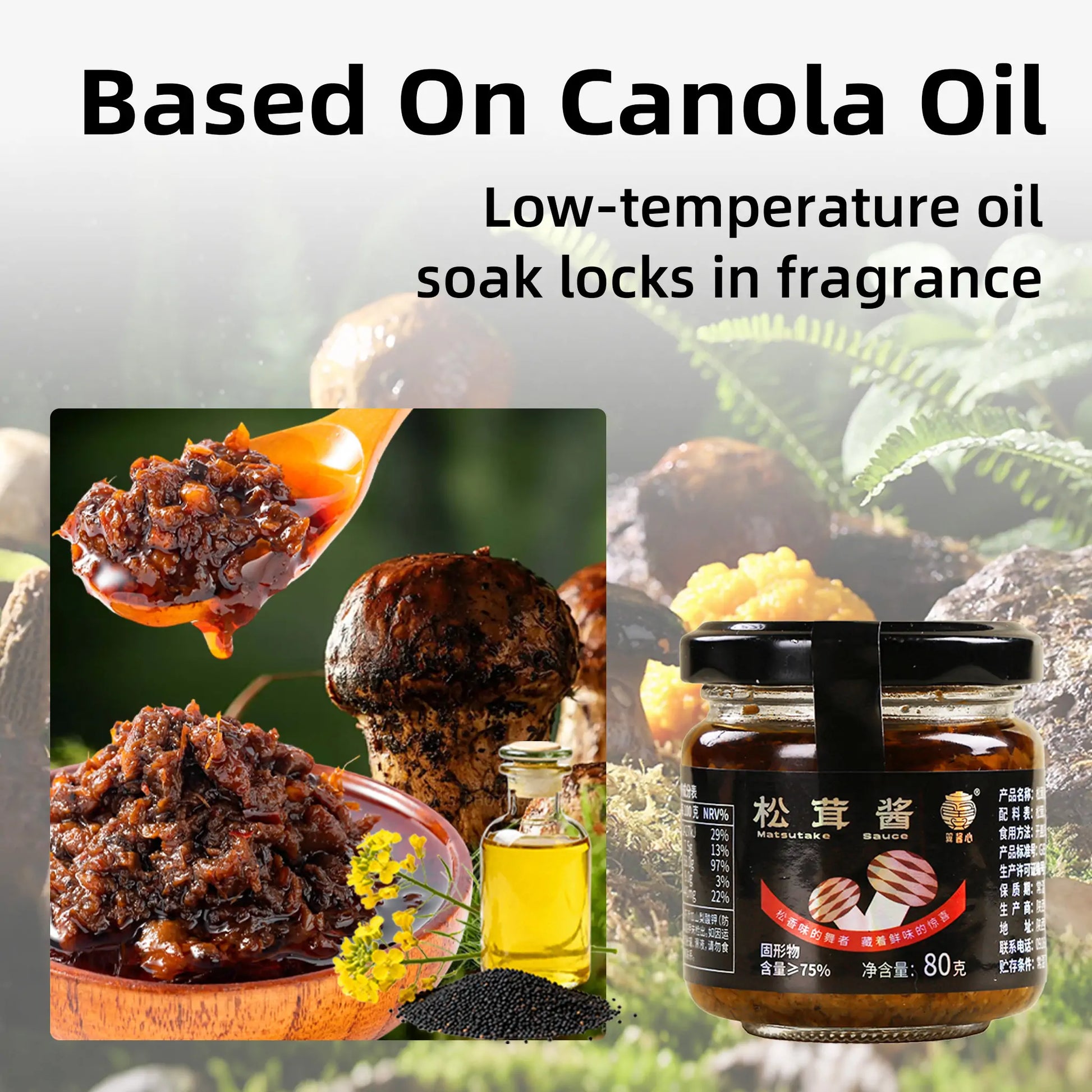 Based on rapeseed oil