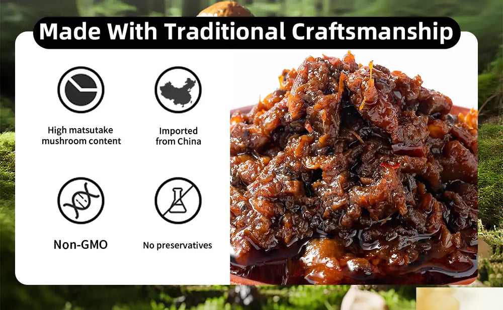 Matsutake Mushroom Sauce | Rich Umami Cooking Sauce & Spread 详情图 5