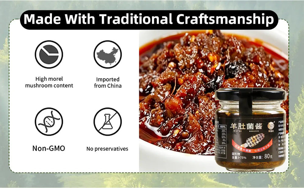 Wild Morel Mushroom Sauce Full of umami flavor 详情图 5