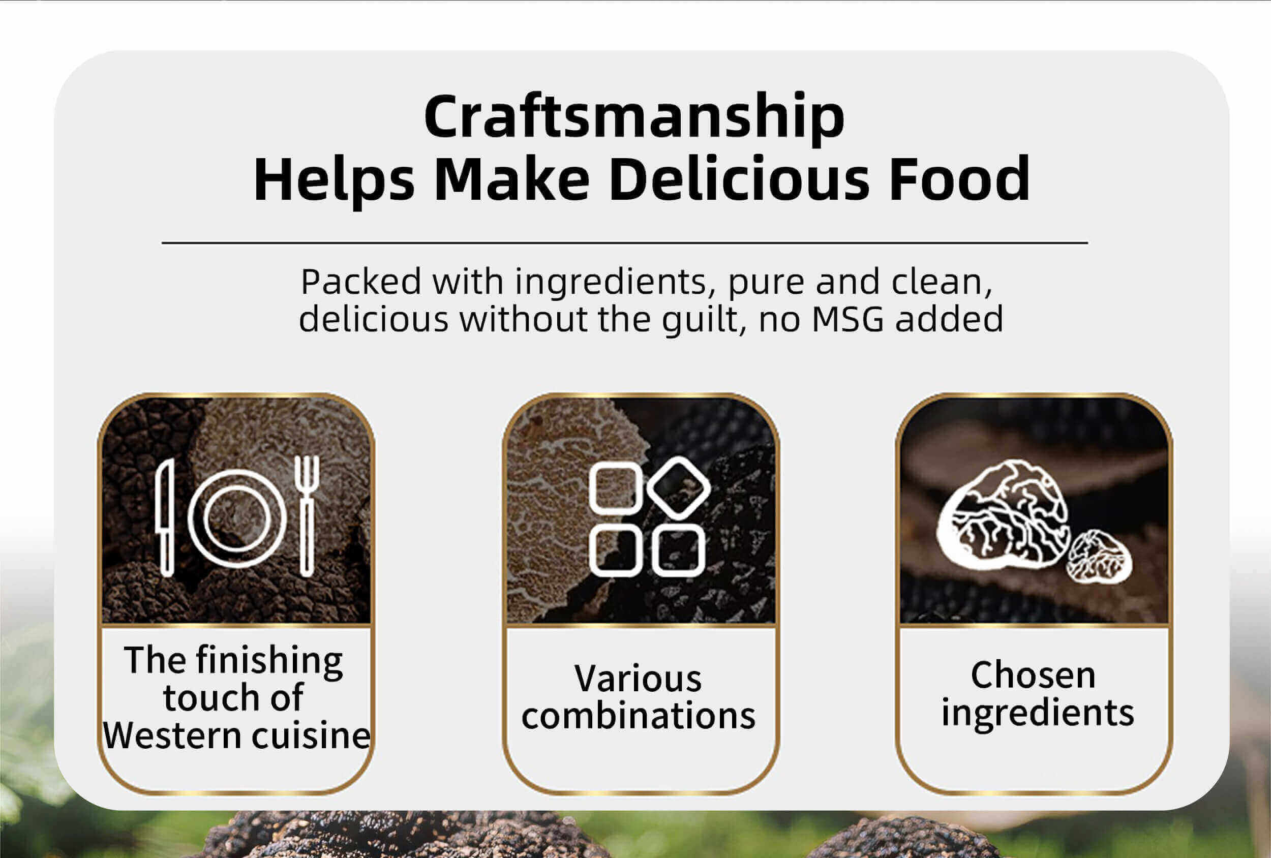black truffle sauce uses